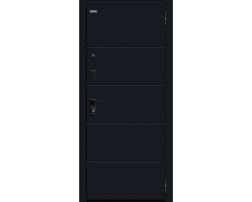 Дверь входная Флэт/SBlack