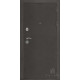 Дверь входная Галеон 2, цвет Темное серебро антик, панель - Галеон цвет Венге