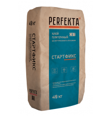 Perfekta Стартфикс Клей плиточный без вертикального сползания, 40 кг.