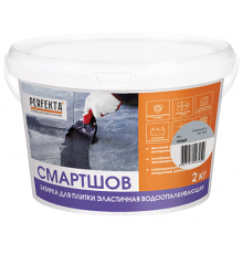 Perfekta Смартшов Затирка для плитки эластичная водоотталкивающая, 2 кг.