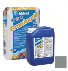 Mapei Granirapid Клей для плитки и камня Компонент А, Серый, 25 кг.