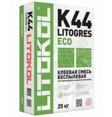 Litokol Litogres K44 Eco Клей для керамической плитки и керамогранита, 25 кг.