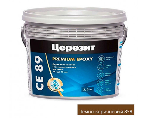 Ceresit CE 89 Эпоксидная затирка для плитки 2,5 кг.