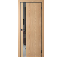 Межкомнатная дверь Eclipt 1 Oak Natural-AL Black 4Х кромка