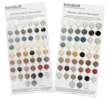 Kerakoll SILICONE COLOR планшет с выкрасами герметика (50 цветов)