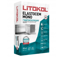 Litokol Elastocem Mono Гидроизоляция цементная, Серый 20 кг.