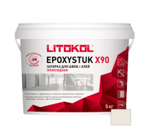 Litokol Epoxystuk X90 Эпоксидная затирка и клей для плитки, 5 кг.