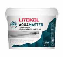 Litokol Aquamaster Гидроизоляция готовая, Серый 20 кг.