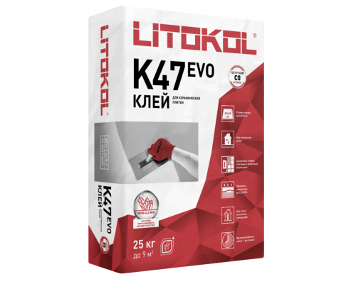 Litokol K47 Клей для керамической плитки, 25 кг.
