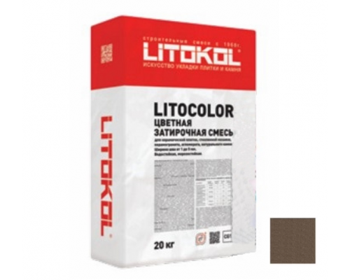 Litokol Litocolor Цементная затирка для плитки 1-5 мм, 20 кг.