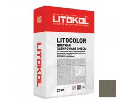 Litokol Litocolor Цементная затирка для плитки 1-5 мм, 20 кг.