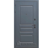 Дверь входная Страж К-8, цвет velluto oscure ag 710, панель - 3k yodoors-8 цвет velluto bianco ag 700
